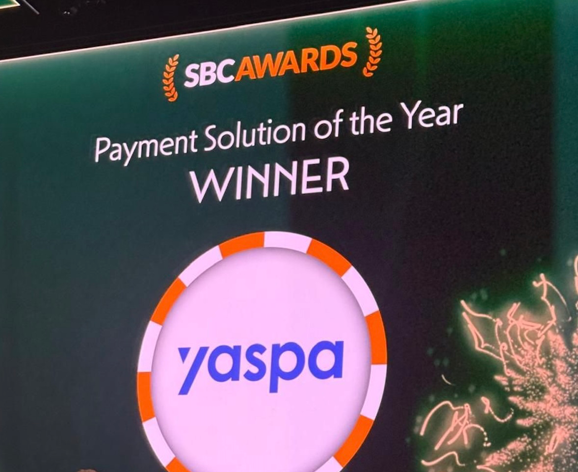 Yaspa Wins Payment Solution of the Year Award at SBC Awards 2026