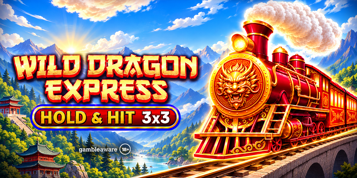 Spinomenal Hits the Tracks with Wild Dragon Express - Hold & Hit 3x3