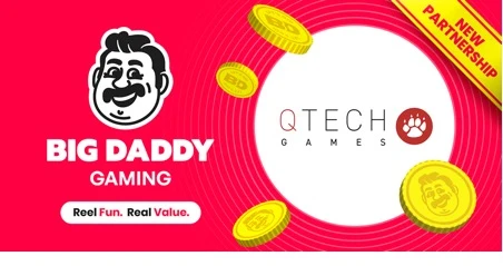 Big Daddy Gaming Expands Distribution Through QTech Partnership