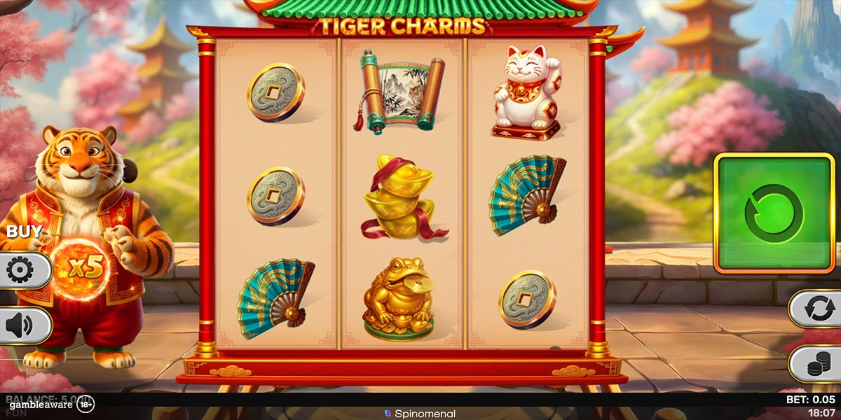Spinomenal Celebrates Good Fortune With Tiger Charms