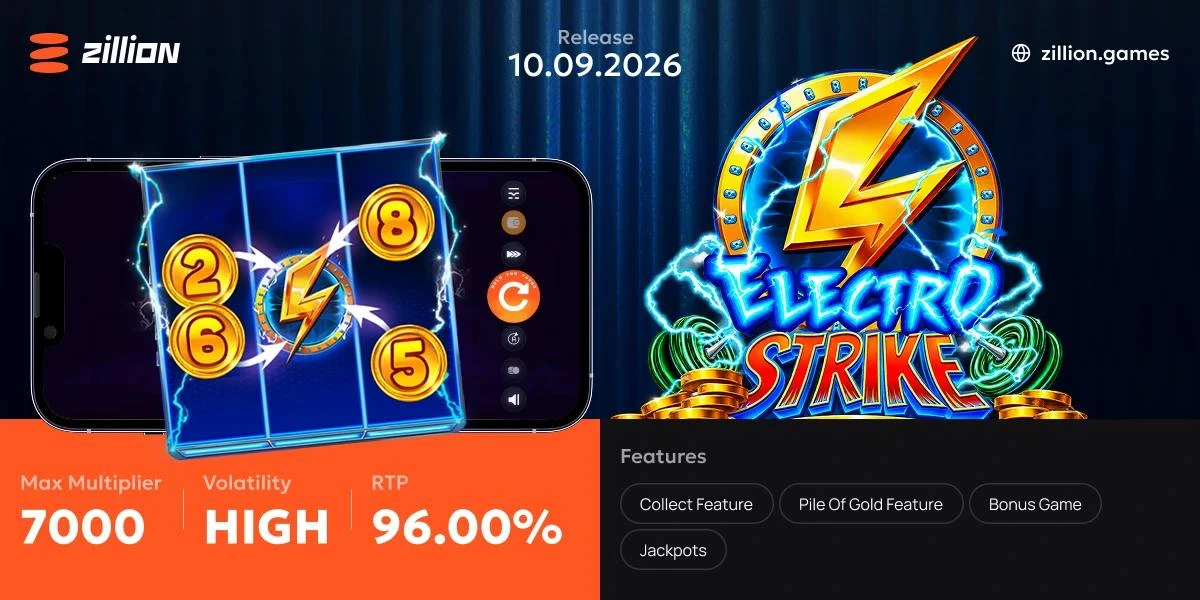 Electro Strike Slot Review: Zillion Games Powers Up The Collect Mechanic