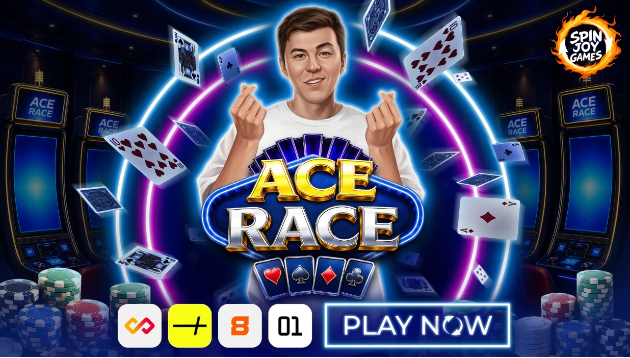 Spin Joy Games Releases Poker-Themed Ace Race Slot Featuring Anatoly Filatov
