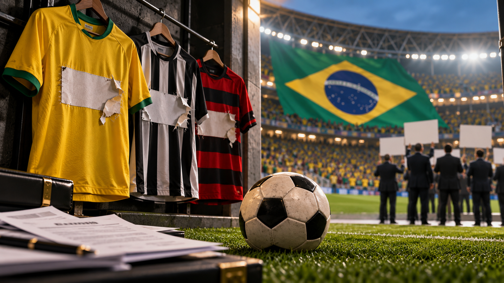Clubes Brasileiros Protestam Contra Proibição das Apostas e Alertam para Perda de Receitas de Patrocínio