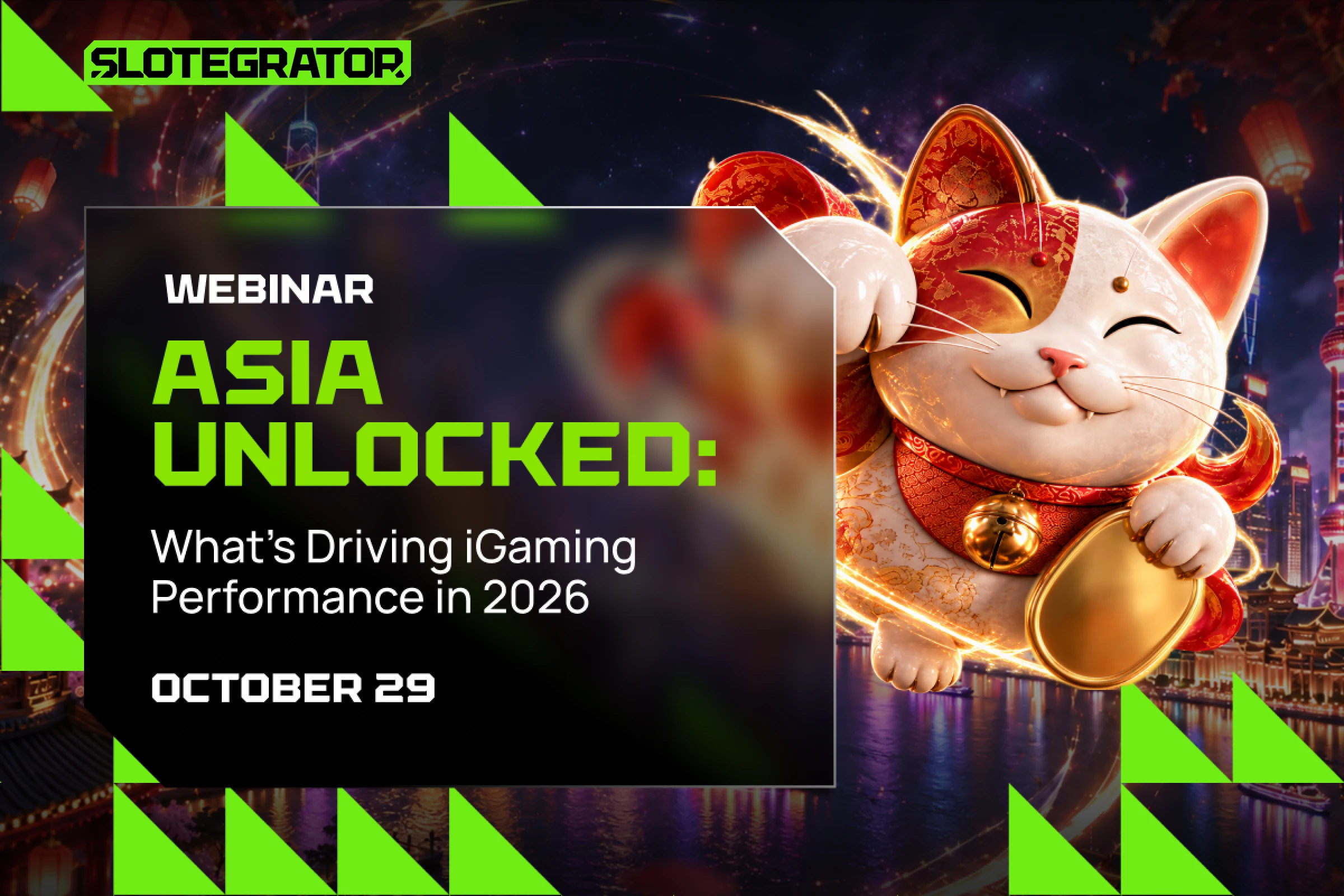 Slotegrator Opens Registration For Free Asian iGaming Webinar