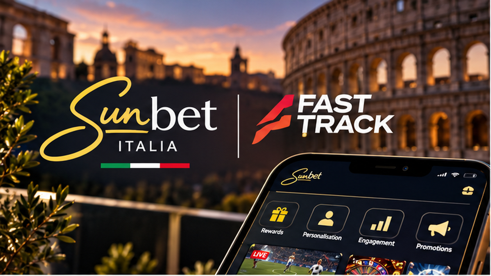 Sunbet Italia Partners With Fast Track To Enhance CRM And Player Engagement