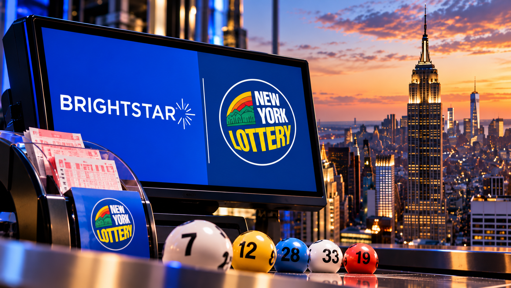 Brightstar Lottery Secures Two-Year Contract Extension With New York Lottery