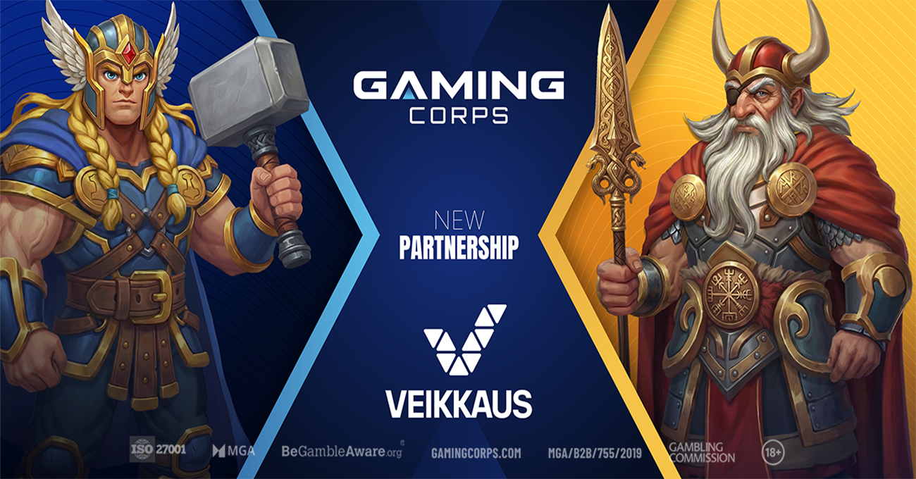 Veikkaus Signs Gaming Corps Content Deal Ahead Of Finland's 2027 Gambling Market Opening