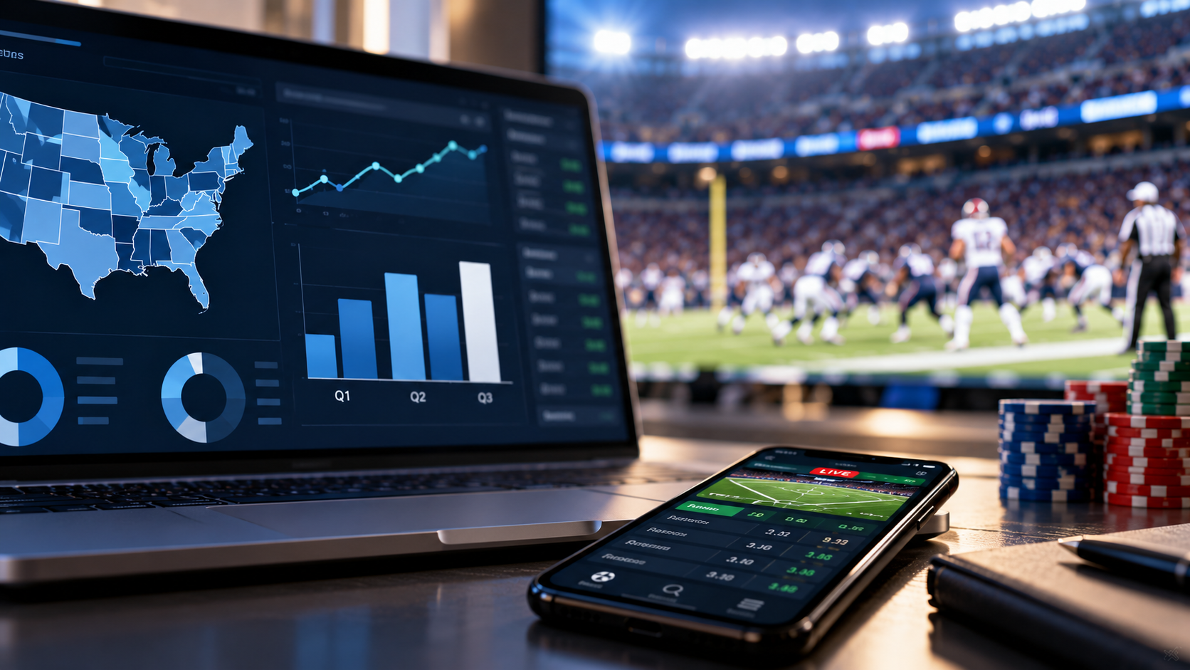 US iGaming Growth Slows To 12% In Q3 As Sports Betting Remains Resilient