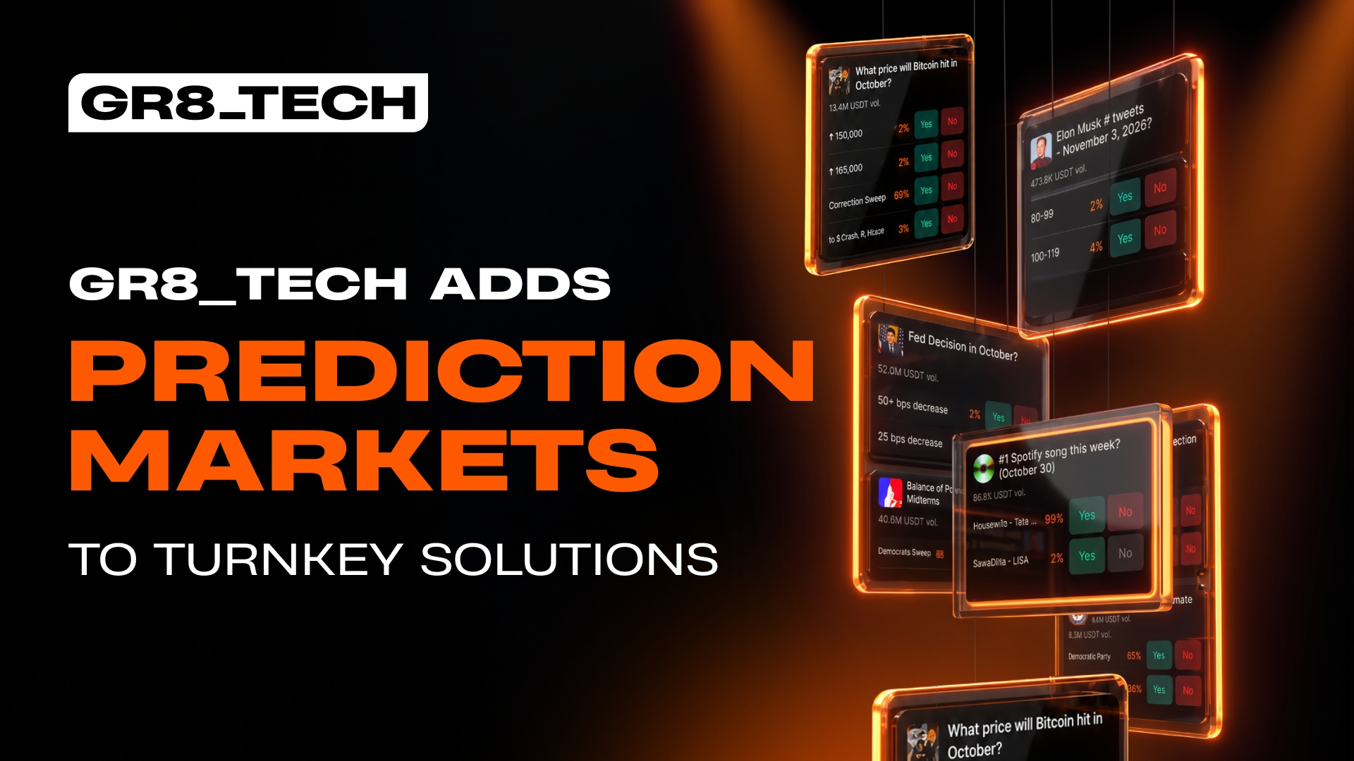 GR8_TECH Boosts Its Turnkey Solutions with Prediction Markets